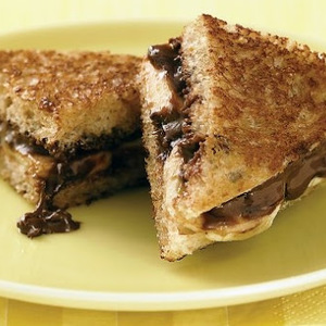 "Panini" with Banana and Chocolate Hazelnut Spread recipes